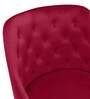 Melissa Velvet Guest Chair in Maroon Workspace Colour