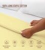 Mellow Yellow Solid 400 TC Cotton Double Sized Duvet Cover