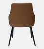 Melody Fabric Dining Chairs in Cream & Tan Colour