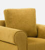Melody Fabric 1 Seater Sofa In Husky Yellow Colour