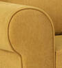 Melody Fabric 1 Seater Sofa In Husky Yellow Colour