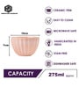Melon Frost Ceramic Bowl Set of2(275ml Each)