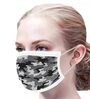Melt blown Fabric 3 ply mask in Grey Military Color (Pack of 50)