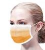 Melt blown Fabric 3 Ply Mask in Orange Color (Pack of 100)