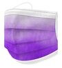 Melt blown Fabric 3 Ply Mask in Purple Color (Pack of 500)