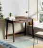 Melvin Solid Wood Study Table in Irish Walnut Finish