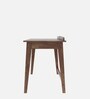 Melvin Solid Wood Study Table in Irish Walnut Finish