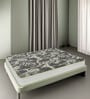 MEMOLATEX Visco Pro Memory Foam with Bamboo Charcoal fabric LATEX FOAM 10 Inches Queen Size Mattress in Grey Colour