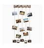Brown Engineered Wood Memories Frame With Clips Photo Frames