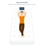 Memory Foam 84X36X6 Inches Single Size Mattress