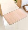 Pink Memory Foam Rectangular Bath Mat 20X32 Inches