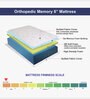 Tweak Reversible 8 inch Memory Foam Single Mattress