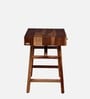 Memphis Sheesham Wood Writing Table in Scratch Resistant Rustic Teak Finish