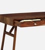 Memphis Sheesham Wood Writing Table In Scratch Resistant Provincial Teak Finish