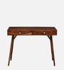 Memphis Sheesham Wood Writing Table In Scratch Resistant Provincial Teak Finish