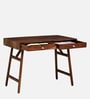 Memphis Sheesham Wood Writing Table In Scratch Resistant Provincial Teak Finish