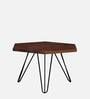 Fazola Sheesham Wood Coffee Table In Scratch Resistant Black Finish