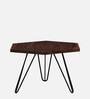 Fazola Sheesham Wood Coffee Table In Scratch Resistant Black Finish
