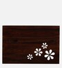 Menen Sheesham Wood Coffee Table In Scratch Resistant Walnut Finish