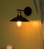 Menu Cast Black Matt Metal Wall Light