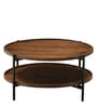 Merano Round Coffee Table in Tubbaq finish