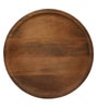 Merano Round Side Table in Tubbaq Finish Merano Round Side Table in Tubbaq Finish