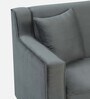 Merax Velvet 1 Seater Sofa in Dark Grey Colour