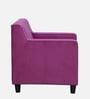 Merax Velvet 1 Seater Sofa in Vilot Colour