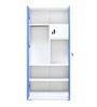 Mercury 2 Door Almirah in Blue & White Colour