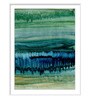 Merging Multicolour Multicolor Paper Framed Art Print Set of 2