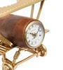Meridians Sentinel Table Clock Gold