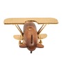 Meridians Sentinel Table Clock Gold