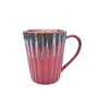 Merlot Auric 350ml Red & Brown Ceramic Coffee Mug