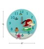 Mermaid Blue
Engineered Wood Kids Wall Clock