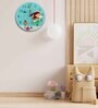 Mermaid Blue
Engineered Wood Kids Wall Clock
