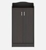 Merope Shoe Cabinet In Columbian Walnut Colour