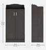 Merope Shoe Cabinet In Columbian Walnut Colour