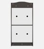 Merope Shoe Cabinet In Columbian Walnut Colour