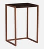 Merria Sheesham Wood Study Table With Chair in Light Rosewood Finish