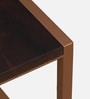 Merria Sheesham Wood Study Table With Chair in Light Rosewood Finish