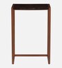 Merria Sheesham Wood Study Table With Chair in Light Rosewood Finish