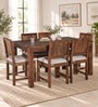 Merritt Sheesham wood 6 Seater Dining Set In Provincial Teak Finish Merritt Sheesham wood 6 Seater Dining Set In Provincial Teak Finish