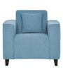 Meruit 1 Seater Sofa In Ice Blue Colour In Colour