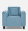 Meruit 1 Seater Sofa In Ice Blue Colour In Colour
