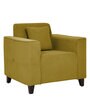 Meruit 1 Seater Sofa In Olive Green Colour In Colour