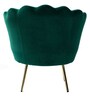 Mesa Barrel Chair in Green Colour