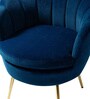 Mesa Barrel Chair In Navy Blue Colour