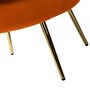 Mesa Barrel Chair In Orange Colour