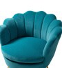 Mesa Barrel Chair In Turquoise Colour