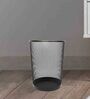 Mesh Black 8 Ltrs Stainless Steel Dustbin